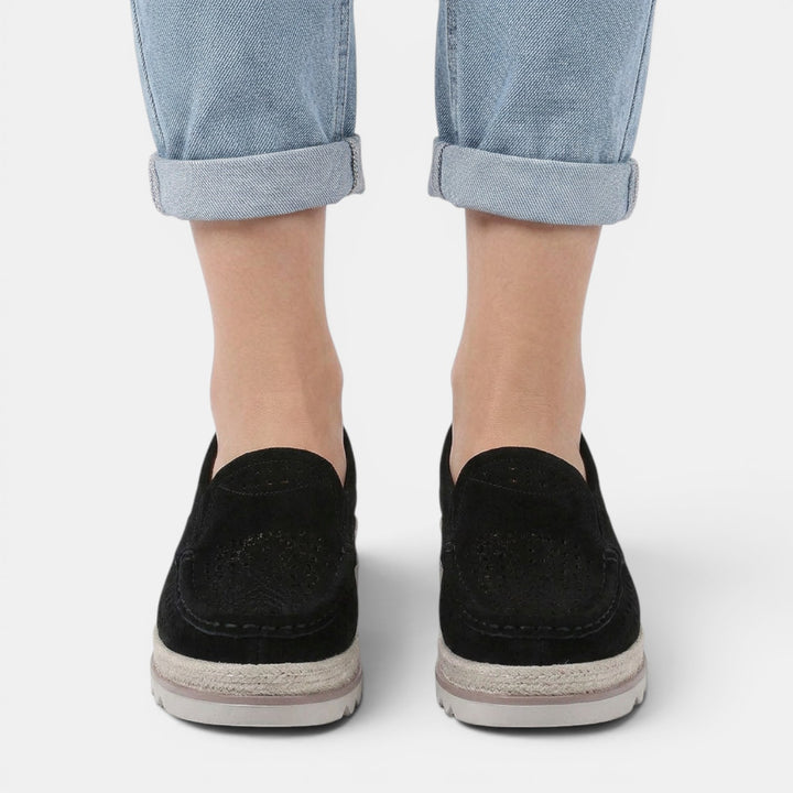 Zapatos Ortopédicos Mujer Cuña Plataforma