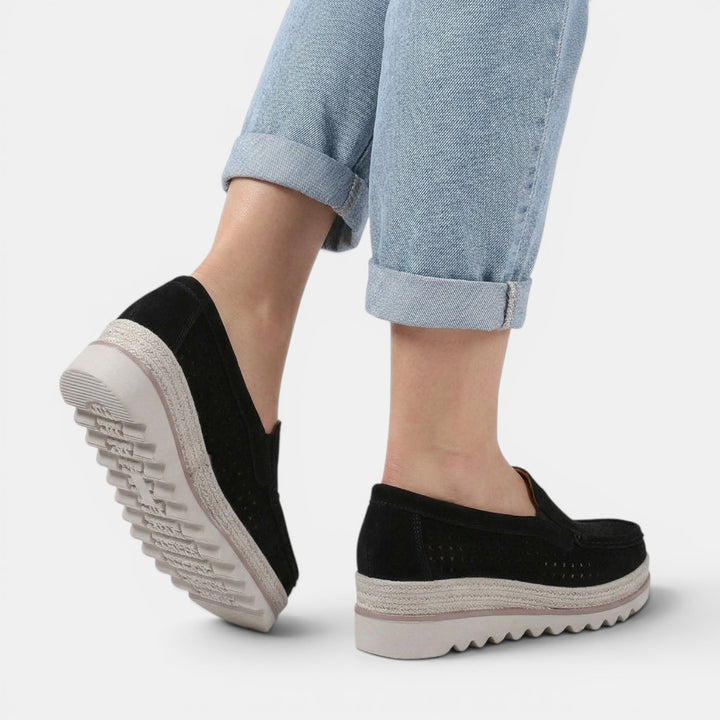 Zapatos Ortopédicos Mujer Cuña Plataforma