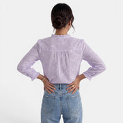 Blusa Mujer Color Sólido Elegante
