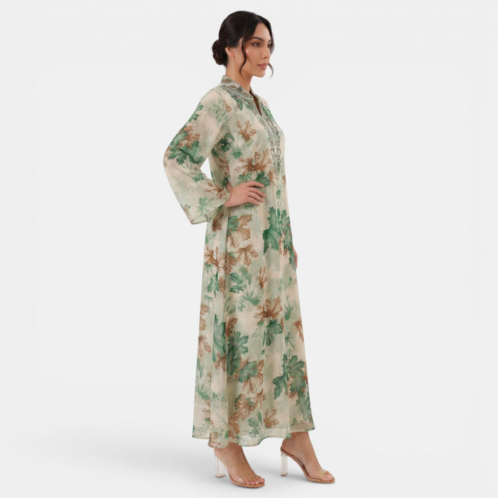 Vestido Largo Floral Mujer Verano