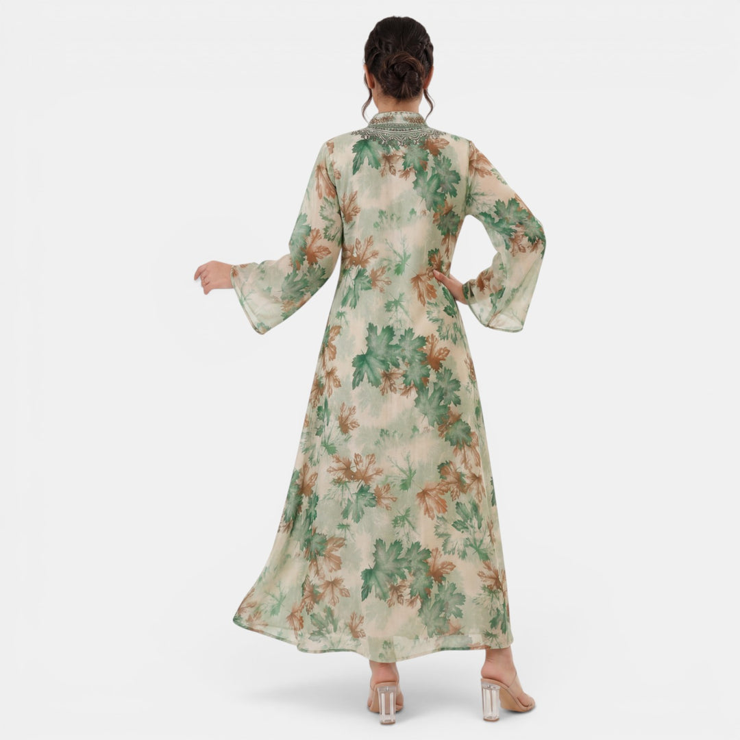 Vestido Largo Floral Mujer Verano