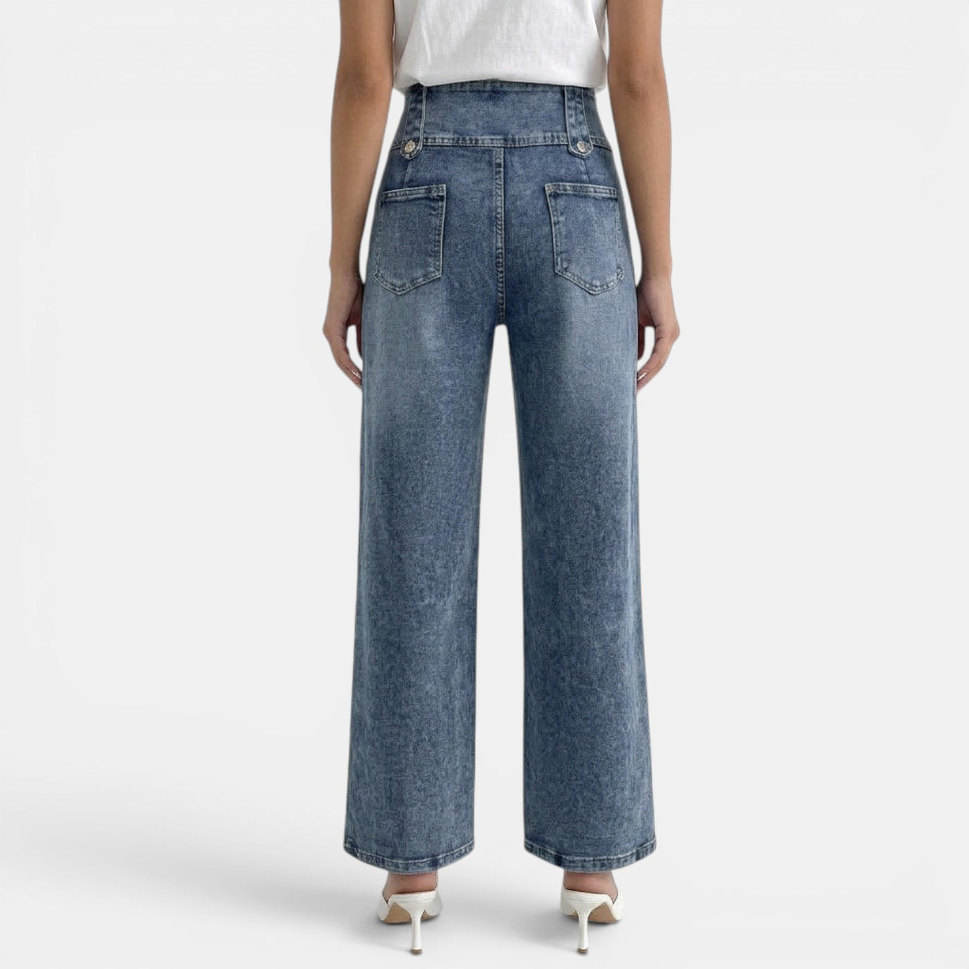 Women's High Waisted Wide Leg Jeans