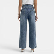 Women's High Waisted Wide Leg Jeans