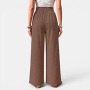 Women's Wide Leg Plaid Pants