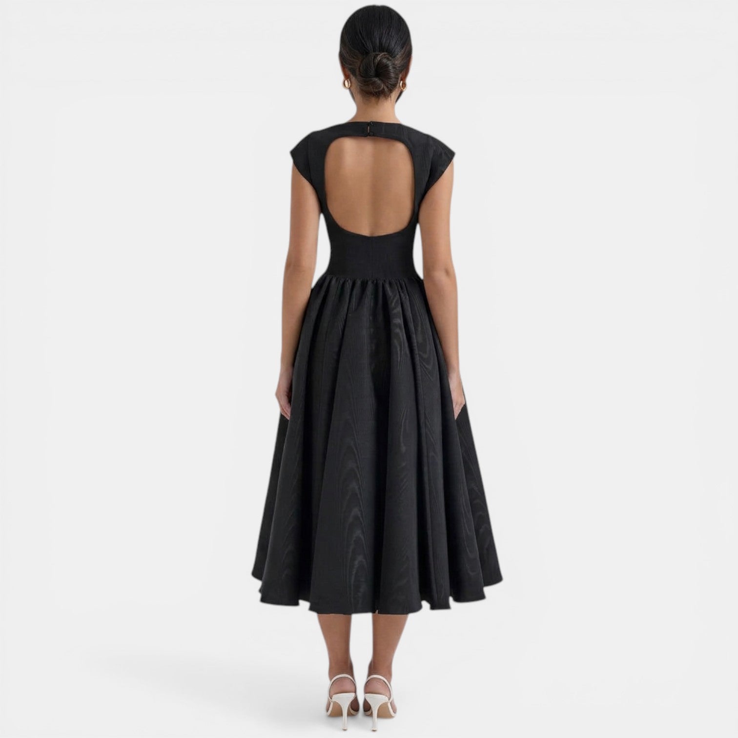 Vestido Midi Mujer Elegante
