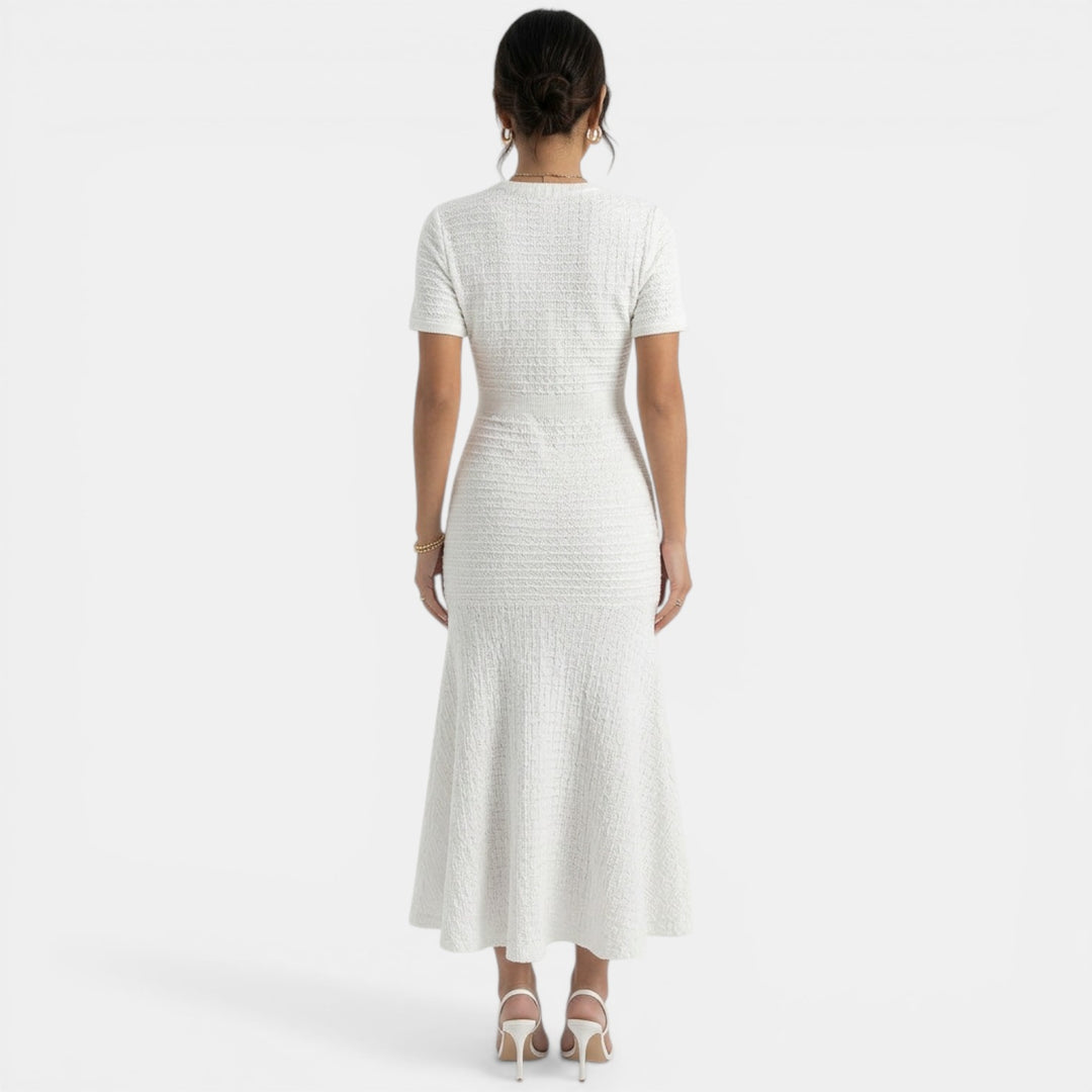 Vestido Midi Elegante Mujer
