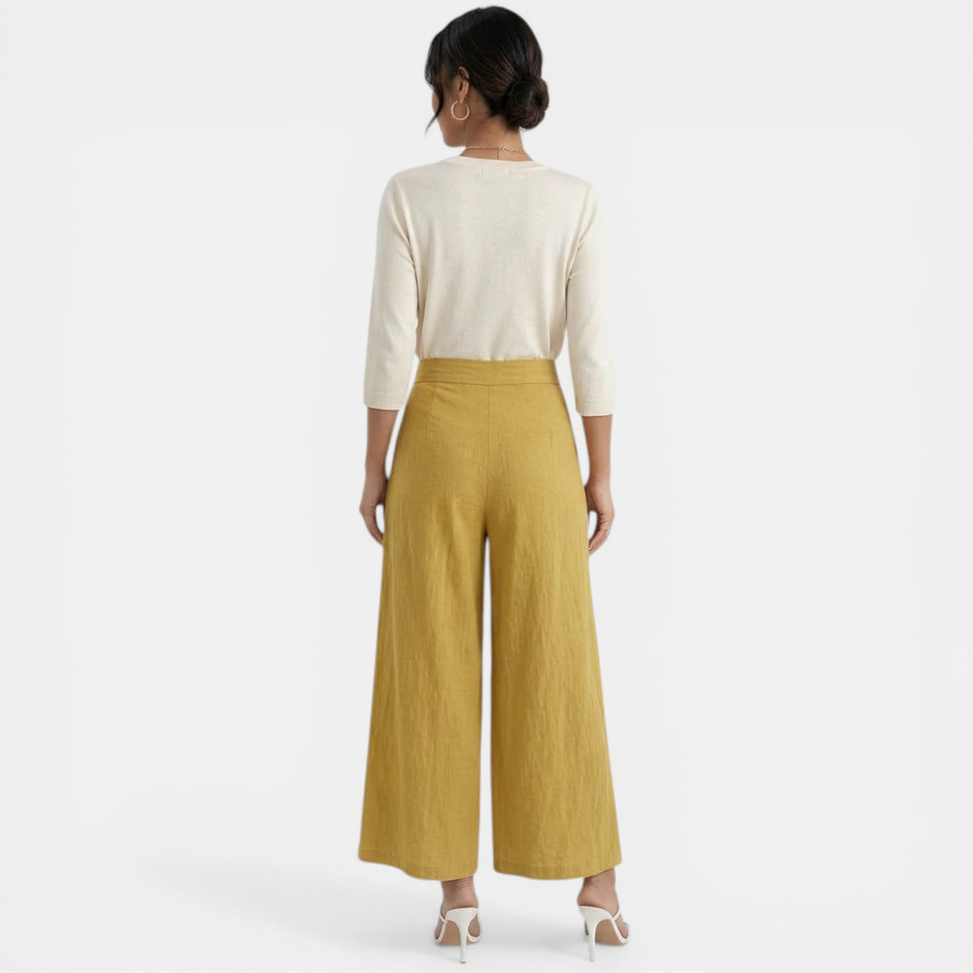 Women's Elegant Linen Trousers