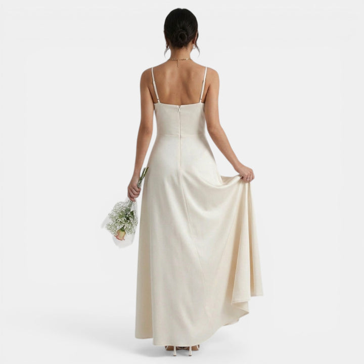 Vestido Fiesta Mujer Off Shoulder Ajustado