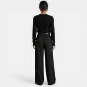 Women's Elegant High-Waisted Trousers