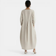 Women's Summer Linen Maxi Dress