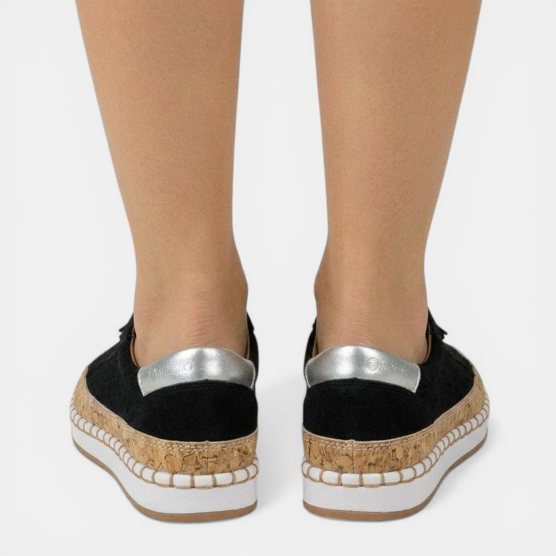 Mocasines Mujer Ortopédicos Flecos