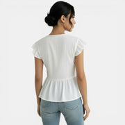Camisa Mujer Cardigan con Lazo