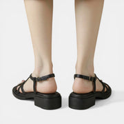 Women's Flat Crossover Sandals