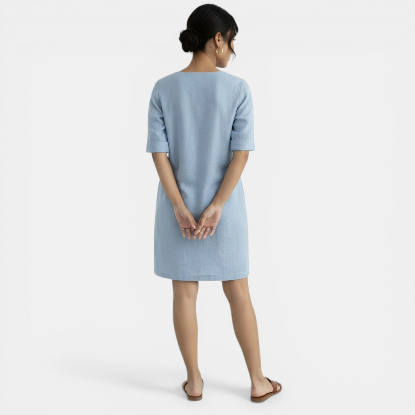 Vestido Verano Lino Mujer