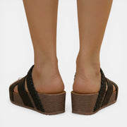 Women's Cross-Strap Sandals