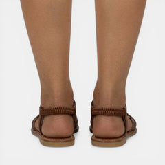 Women's Flat Sandals - Cross Strap Summer Sandals