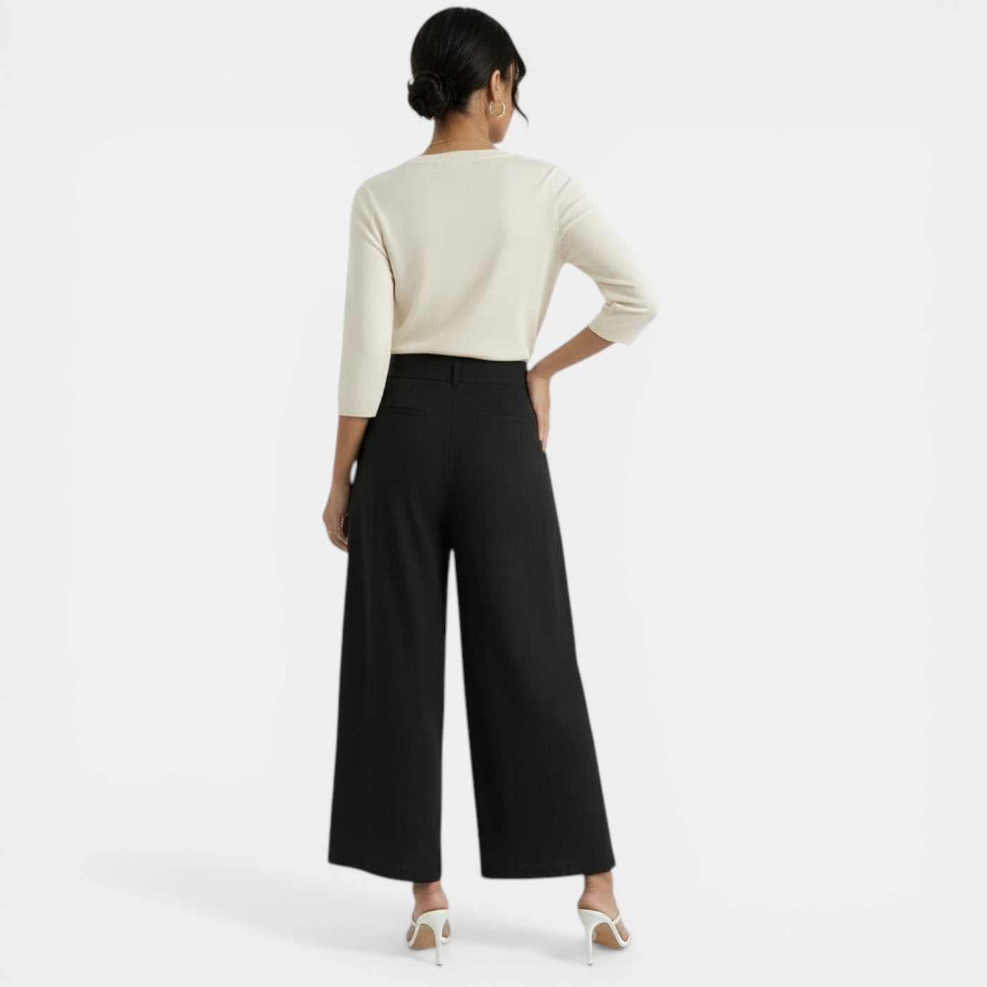 Women's Elegant Linen Trousers