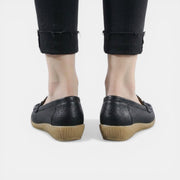 Women's Orthopedic Leather Loafers