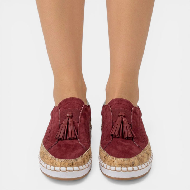 Mocasines Mujer Ortopédicos Flecos