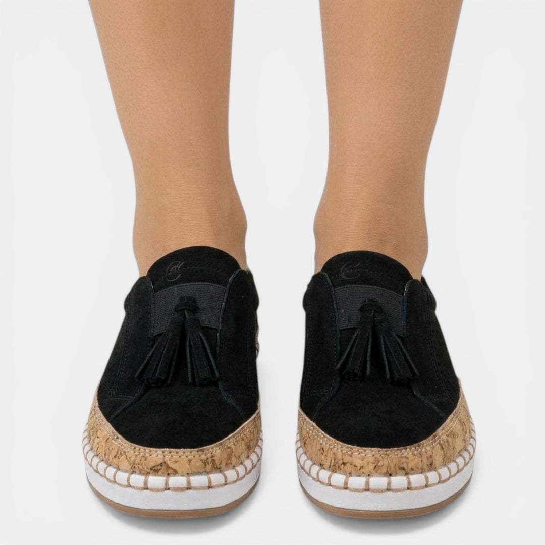 Mocasines Mujer Ortopédicos Flecos