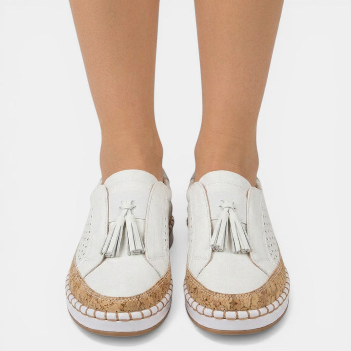 Mocasines Mujer Ortopédicos Flecos