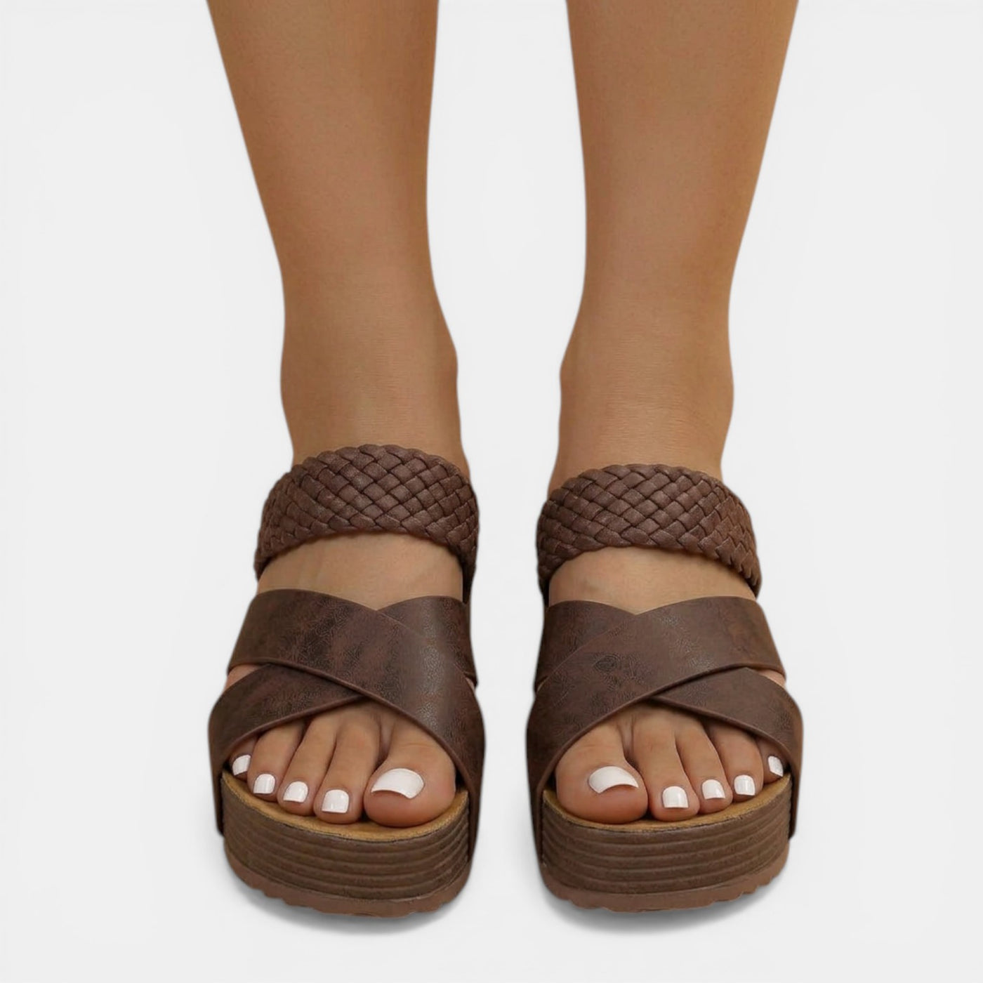 Women's Cross-Strap Sandals