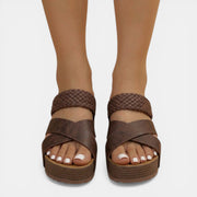 Women's Cross-Strap Sandals