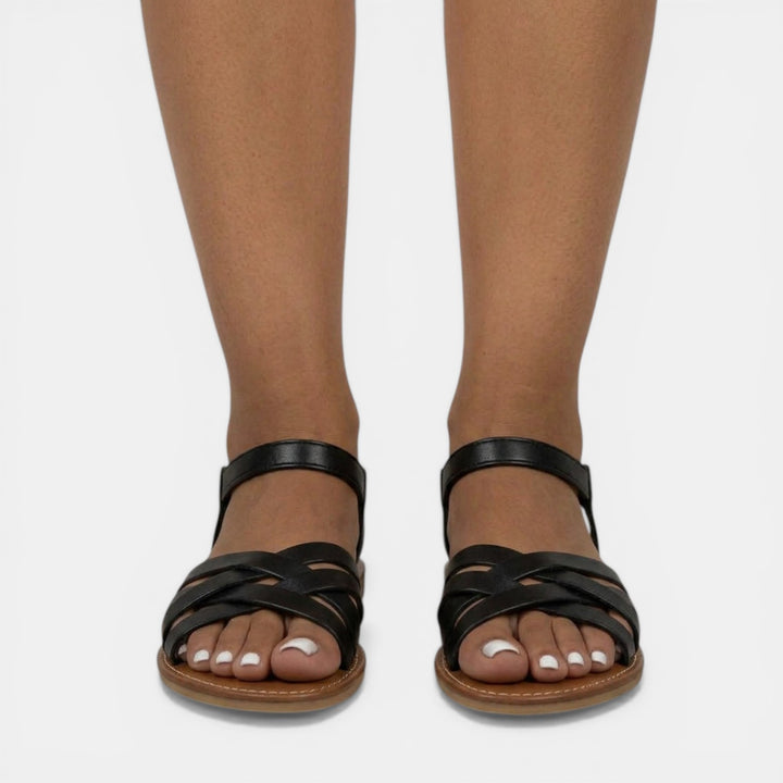 Sandalias Planas Tirantes Cruzados