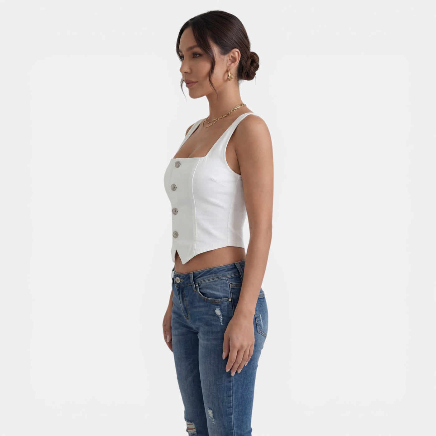 Women's Denim Cami Top