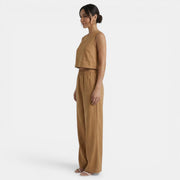 Conjunto Verano Mujer sin Mangas y Pantalón Holgado