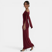 Women's Maxi Dress With Tie