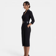 Vestido Tipo Traje Ajustado para Mujer