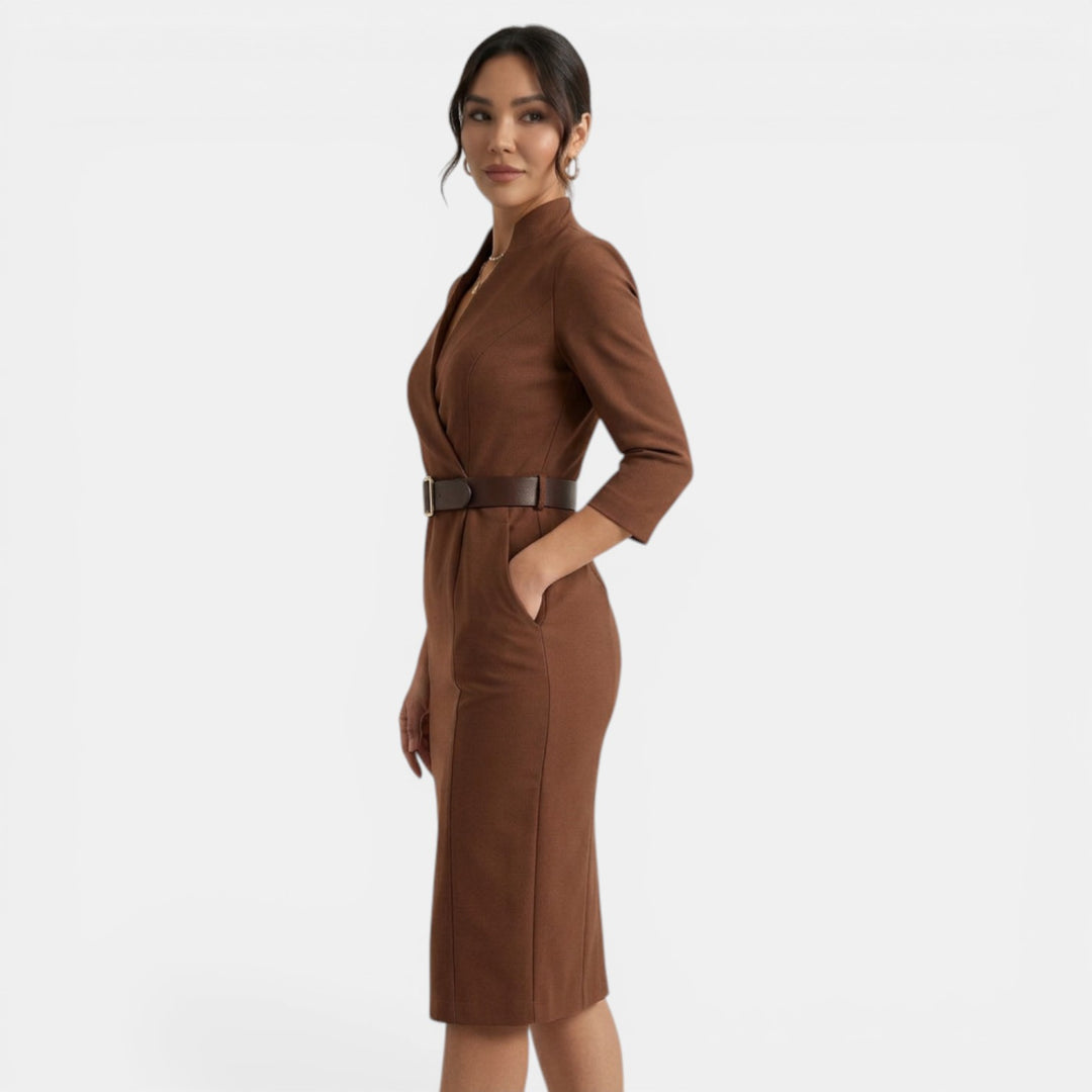 Vestido Tipo Traje Ajustado para Mujer