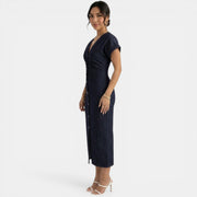 Women's Denim Midi Dress