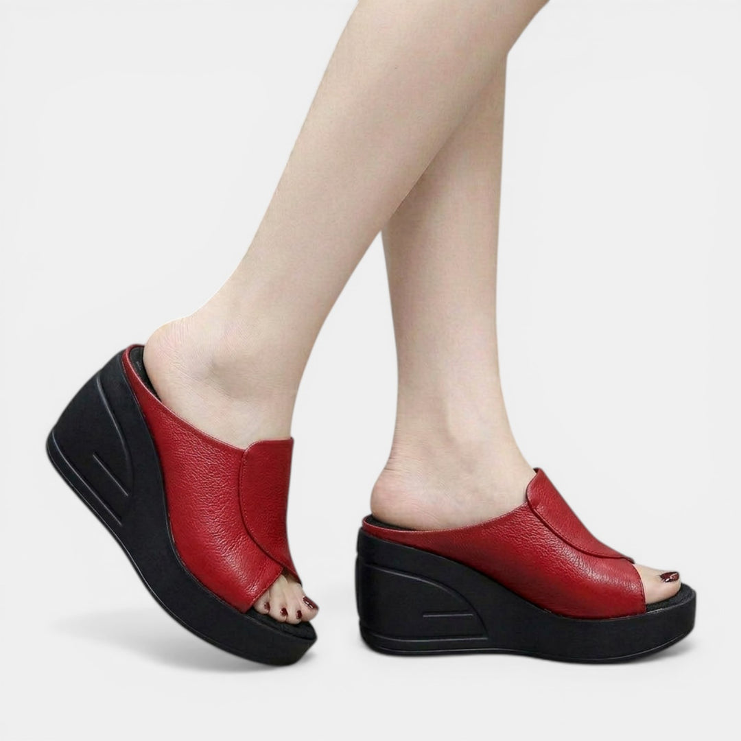 Sandalias Cuña Mujer Ortopédicas