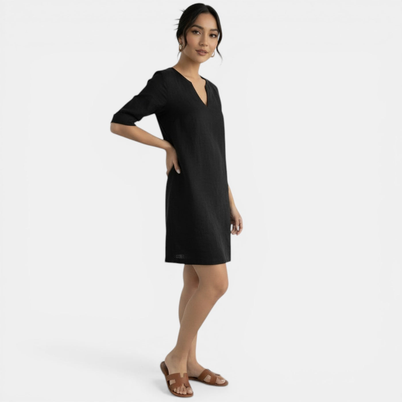 Vestido Verano Lino Mujer