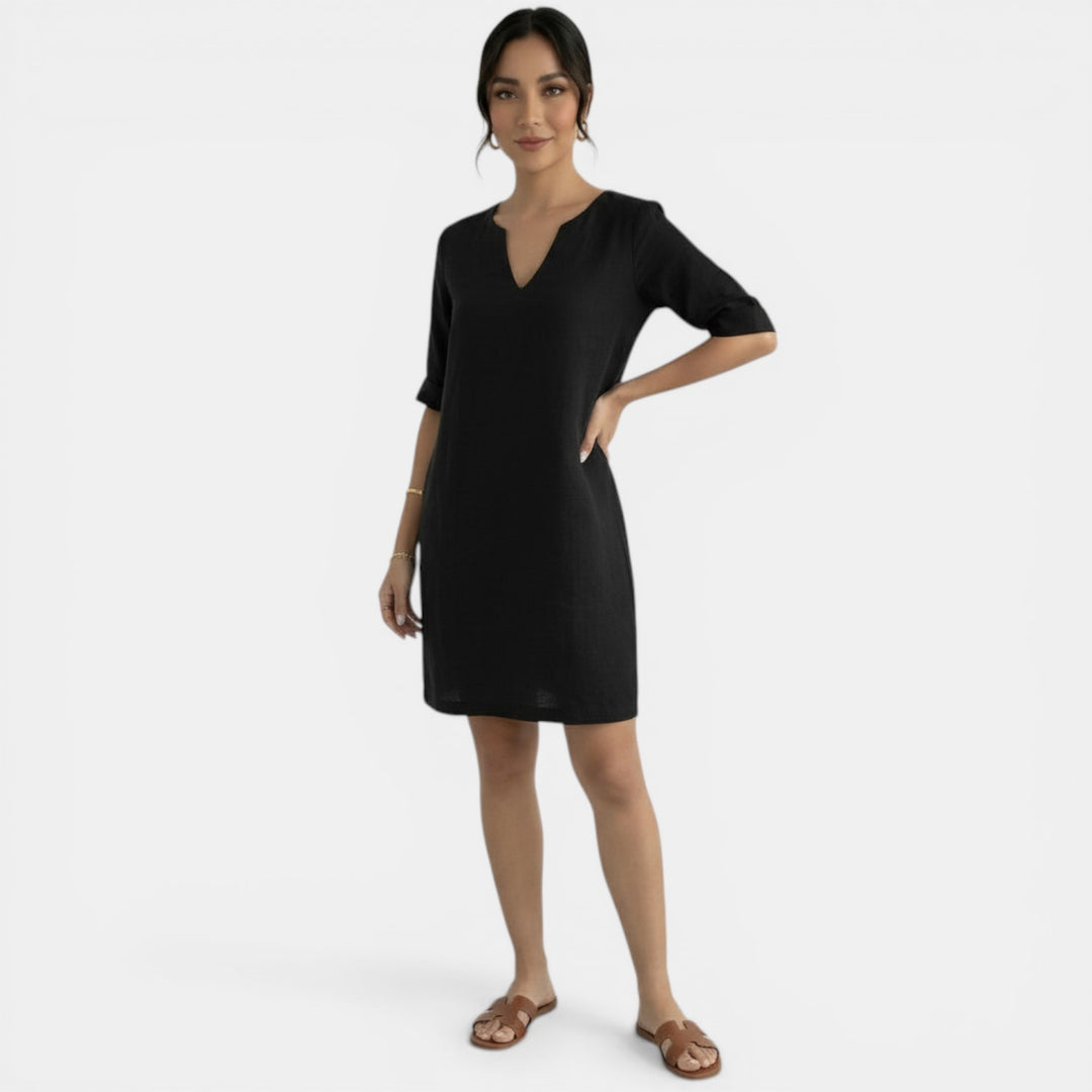 Vestido Verano Lino Mujer