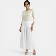 Women's Elegant Linen Trousers