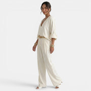 Women's Linen Summer Pant Set