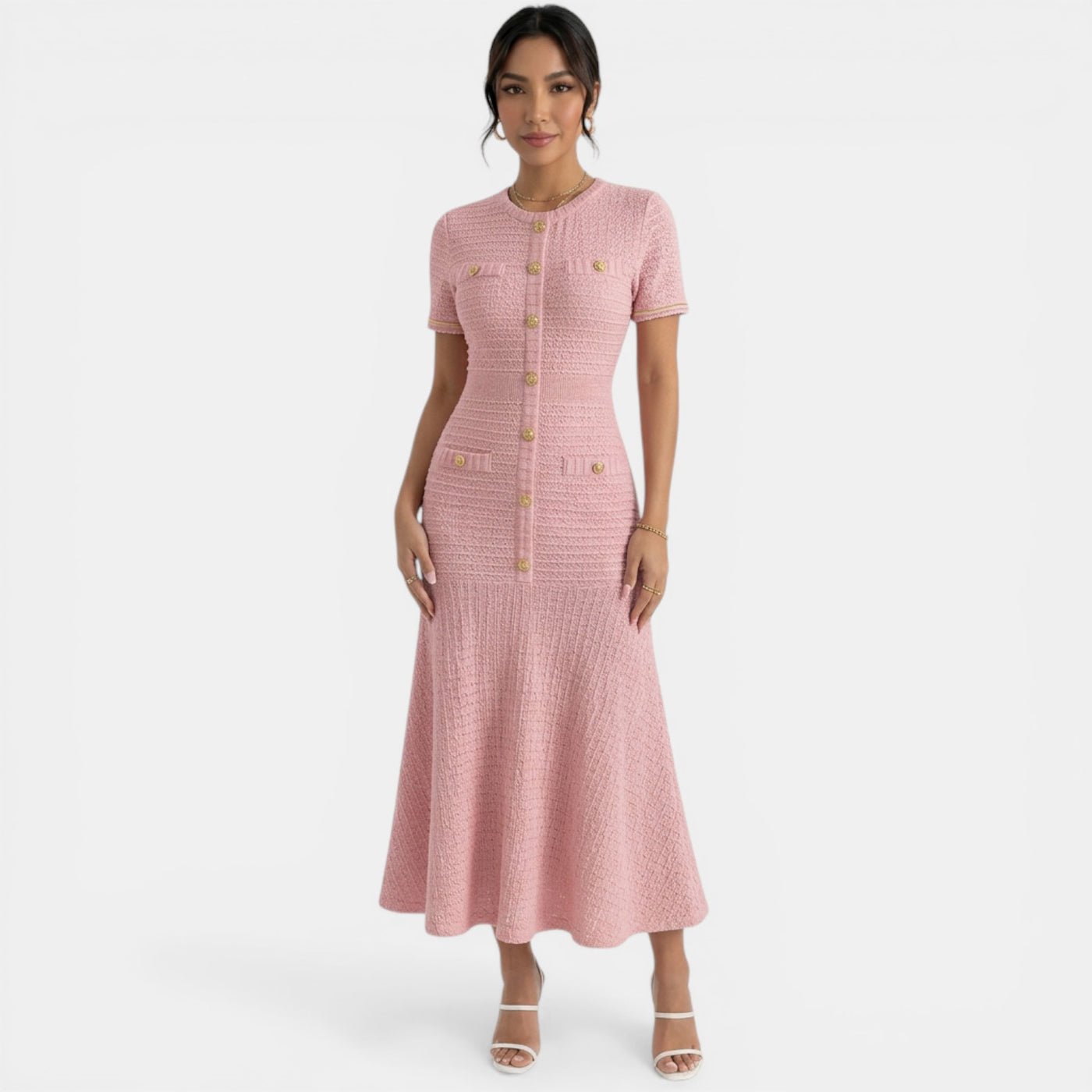 Women's Elegant Midi Dress