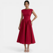 Women's Elegant Midi Dress