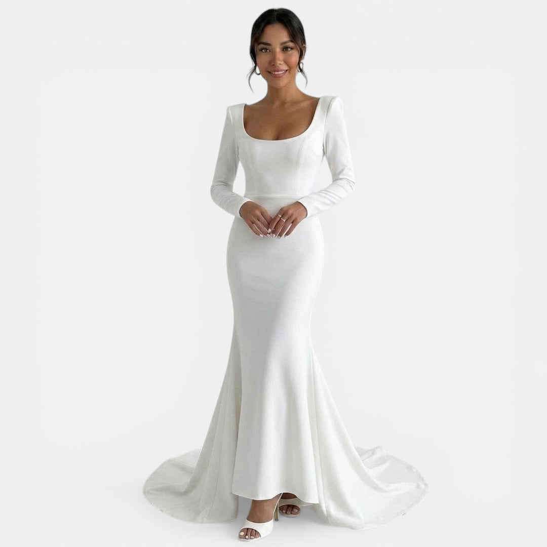 Vestido Novia Sirena Maxi