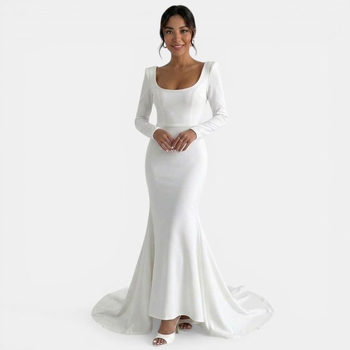 Vestido Novia Sirena Maxi