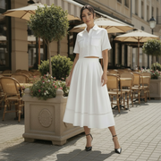 Conjunto Mujer Elegante Bordado