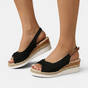 Women's Orthopedic Espadrille Wedge Sandals