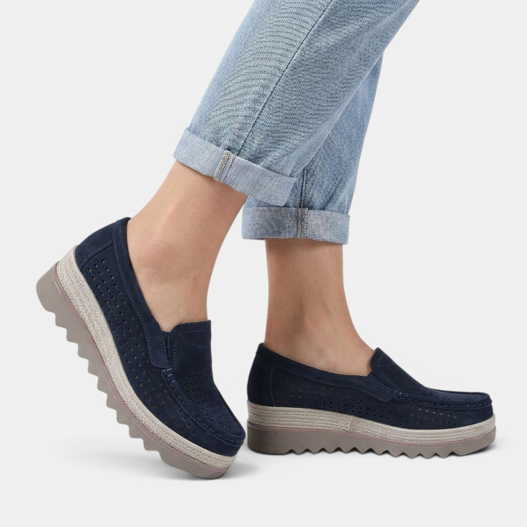 Zapatos Ortopédicos Mujer Cuña Plataforma