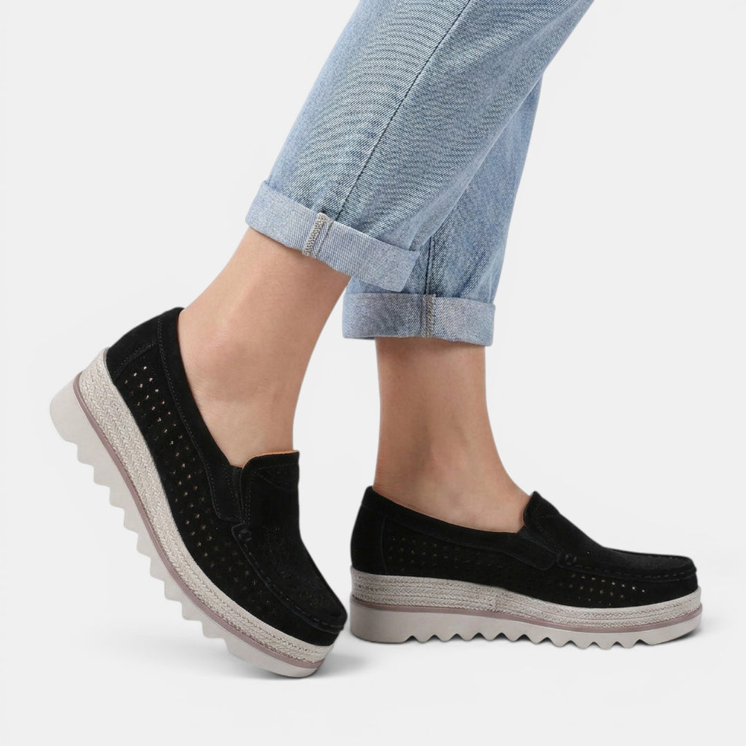 Zapatos Ortopédicos Mujer Cuña Plataforma