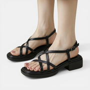 Women's Flat Crossover Sandals
