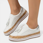 Women's Orthopedic Loafers with Fringes