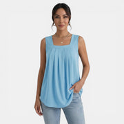 Women's Summer Square Neck Top